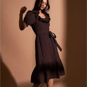 Chelsea and Violet Ruffle Scoop Neck